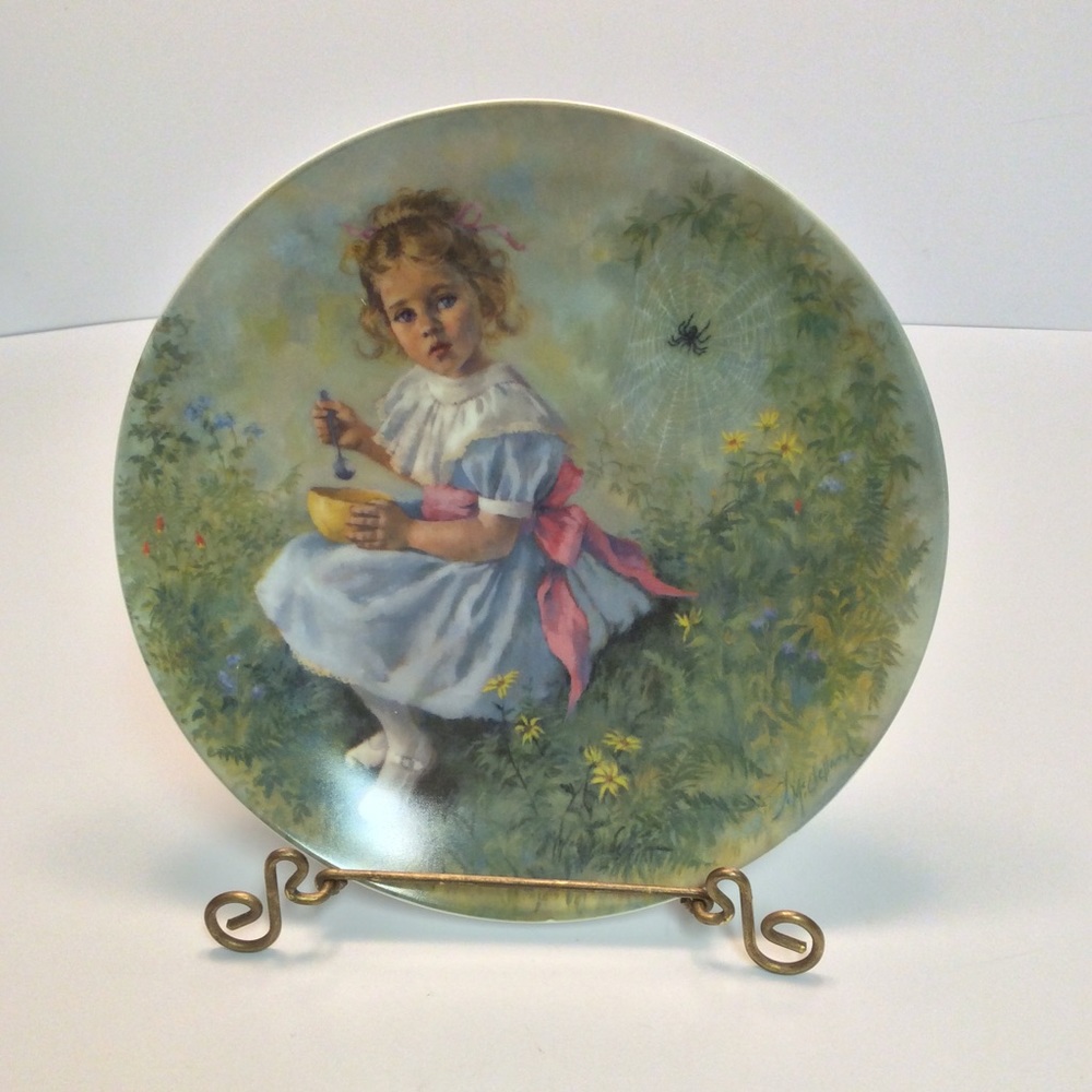 “Little Miss Muffet” Reco Plate 1981
